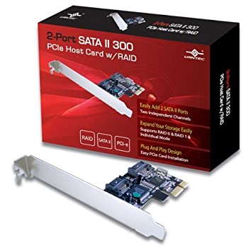 【中古】【インポート品・未当て嵌める】Vantec 2-Port SATA II 300 PCIe Host Card with RAID (UGT-ST420R) by Vantec USA [並行輸入品] パソコン-その他-パソコン・周辺機器