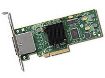 【中古】【輸入品・未使用】LSI Logic LSI00188 Logic 9200-8e 8-ports SAS Controller - PCI Express x8 - Plug-in Card - 2 Total SAS Port(s) - 2 SAS Port(s) External