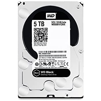 【中古】【輸入品・未使用】WD 5TB Performance Desktop Hard Drive%ｶﾝﾏ% 3.5'%ｶﾝﾏ% SATA 6 GB/s%ｶﾝﾏ% 7200 RPM%ｶﾝﾏ% 128MB Cache%ｶﾝﾏ% Black (WD5001FZWX) [並行輸入品] 103,109円