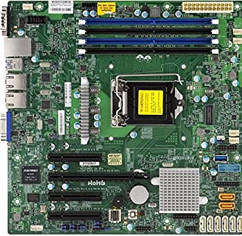 【中古】【インポート品・未当て嵌める】Supermicro 母ちゃんゲーム盤 マイクロATX DDR4 LGA 1151 X11SSM-O