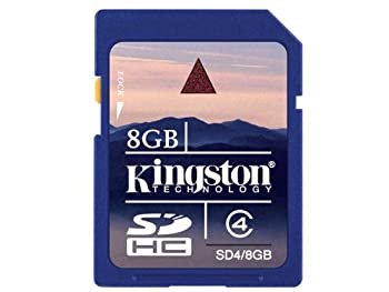 【中古】【輸入品・未使用】Kingston Digital 8GB SDHC Class 4 Flash Card Twin Pack (2 Pieces) (SD4/8GB-2P) [並行輸入品]