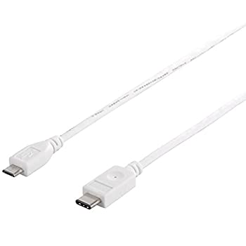 【中古】【輸入品・未使用】バッファロー(サプライ) USB2.0ケーブル(C to microB) 2m ホワイト BSUCMB220WH AV デジモノ パソコン 周辺機器 ACアダプタ OAアダプタ [並
