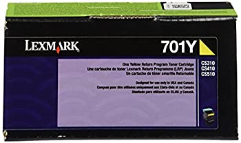 【中古】【輸入品・未使用】Lexmark 70C10Y0 Yellow Return Program Toner [並行輸入品]
