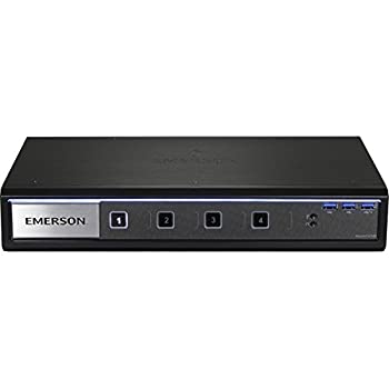 【中古】【インポート品・未当てはめる】Emerson Network Power Avocent 4-Port Dual-Head DVI-I Standard Desktop KVM Switch (SV340-001) [並行輸入品]