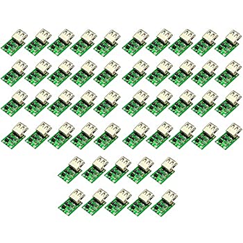 【中古】【輸入品・未使用】Rasbee 50個 0.9-5V 600mA DC-DC 電圧ブーストモジュールをステップアップ ステップアップ 昇圧電圧コンバータモジュール USB充電器 並行輸入品