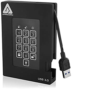 【中古】【インポート品・未当て嵌める】Apricorn Aegis Fortress FIPS 1 結核症 140-2 Level 2 Validated 256-Bit Encrypted USB 3 External SSD (A25-3PL256-S1000F) [並行輸入品]