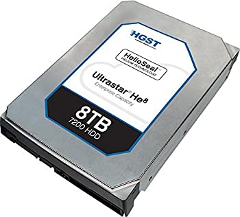 【中古】【インポート品・未当て嵌める】HGST HGST Ultrastar ヘリウム8 8肺結核 3.5%ﾀﾞﾌﾞﾙｸｫｰﾃ% 128MB 7200RPM SATA ULTRA 512E ISE 128MB Cache 3.5-Inch Internal Hard Drive - HUH728060ALN601