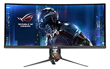 【中古】【輸入品・未使用】ASUS ROG SWIFT PG348Q 34%ﾀﾞﾌﾞﾙｸｫｰﾃ% Curved 3440x1440 100Hz IPS G-SYNC Gaming Monitor [並行輸入品]