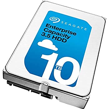 【中古】【インポート品・未当て嵌める】Seagate 内蔵固定ディスク 3.5in Enterprise Capacity v6 10肺結核 ( SAS / He / 5年引き受ける ) 置き目代わりになる店品 ST10000NM0096