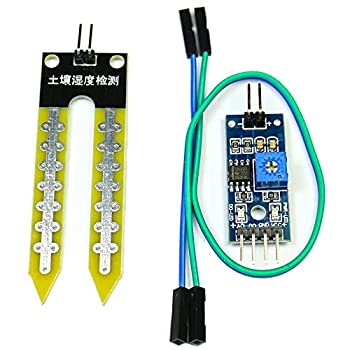 【中古】【輸入品・未使用】Rasbee 土壌水分センサーモジュール オートマチック給水システムセンサー 土壌湿度計検出 LM393 並行輸入品