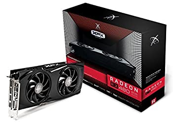 【中古】【輸入品・未使用】AMD Radeon RX480 GTR 8GB 1338Mhz Hard Swap Black Edition - RX-480P8DBA6 [並行輸入品]