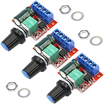 【中古】【輸入品・未使用】Rasbee PWM 速度コントローラ ミニモータ 5A DC 5V-35V スピードコン イッチ LED調光器 並行輸入品