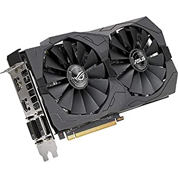 【中古】【インポート品・未当てはめる】ASUS ROG-STRIX-RX570-O4G-GAMING OC Edition GDDR5 DP HDMI DVI VR Ready AMD Graphics Card [並行輸入品]