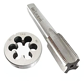 【中古】【輸入品・未使用】3/4-20 HSS Tap And Die Set??UNEF Machine Thread Tap And UNEF Round Thread Die Right Hand