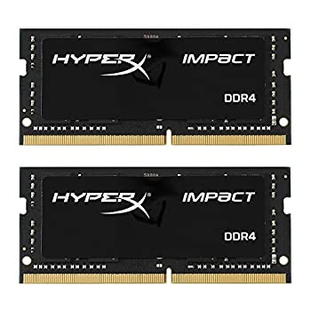 【中古】【インポート品・未当て嵌める】Kingston Technology HyperX Impact 32GB Kit (2x16GB) 2400MHz DDR4 CL14 260-Pin SODIMM Laptop HX424S14IBK2/32 [並行輸入品]
