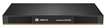 【中古】【インポート品・未当てはめる】Avocent 8-Port Rackmount KVM Over IP Switch with CAC \u0026 Local or Remote Access (AV3108-001) [並行輸入品]