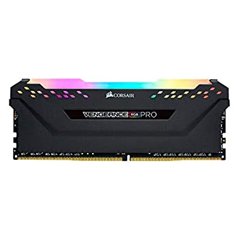 【中古】【輸入品・未使用】CORSAIR DDR4-3200MHz デスクトップPC用 メモリモジュール VENGEANCE RGB PRO シリーズ 16GB [8GB&times;2枚] CMW16GX4M2C3200C16｜ムジカ＆フェリーチェ店