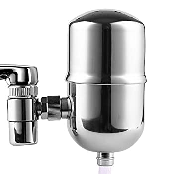 【中古】【輸入品・未使用】Engdenton Faucet Water Filter Stainless-Steel Reduce Chlorine High Water Flow%ｶﾝﾏ% Water Purifier with Ultra Adsorptive Material%ｶﾝﾏ% W