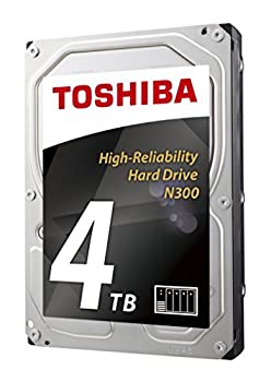 【中古】【輸入品・未使用】Toshiba N300 4TB NAS 3.5 Internal Hard Drive- SATA 6 Gb/s 7200 RPM 128MB (HDWQ140XZSTA) [並行輸入品]