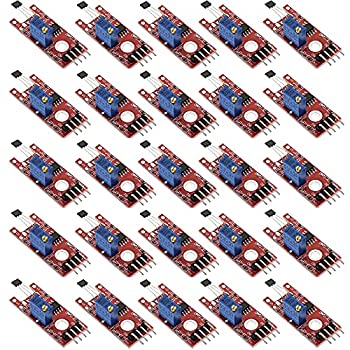 【中古】【輸入品・未使用】Rasbee 25個 KY-024 磁気リニア ホールセンサ リニア磁気ホールスイッチ モジュール KY024 並行輸入品