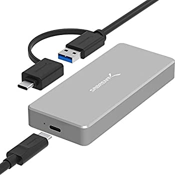 【中古】【輸入品・未使用】Sabrent USB 3.1 M.2 NVMe SSD用アルミニウムエンクロージャー（グレー）（EC-NVME） 26,247円
