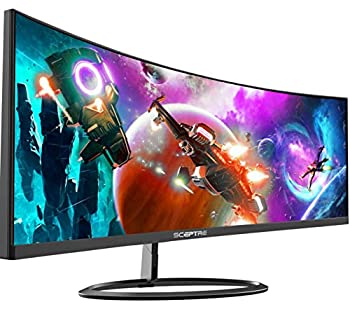 【中古】【輸入品・未使用】Sceptre カーブ 30インチ 21:9 ゲーミングLEDモニター 2560x1080p ウルトラワイド ウルトラスリム HDMI ディスプレイポート 最大85Hz MPRT 1ms F