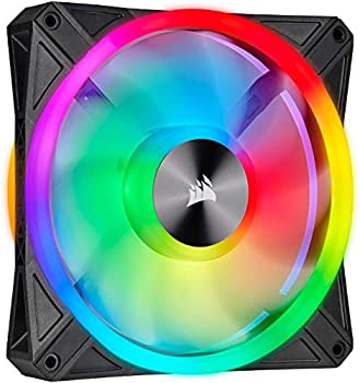 【中古】【インポート品・未当て嵌める】Corsair iCUE QL140 RGB 140粍 シングル気違い PWM相応う マイコン入れもの気違い CO-9050099-WW FN1375