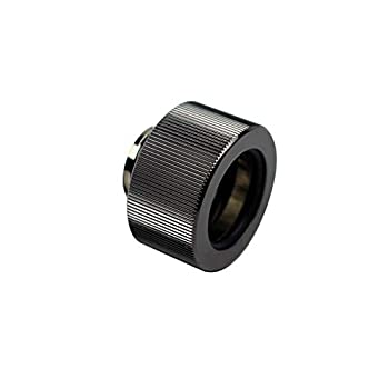 【中古】【輸入品・未使用】EKWB クラシックシリーズ HTC-12 12mm ハードチューブ圧縮継手 - ブラックニッケル