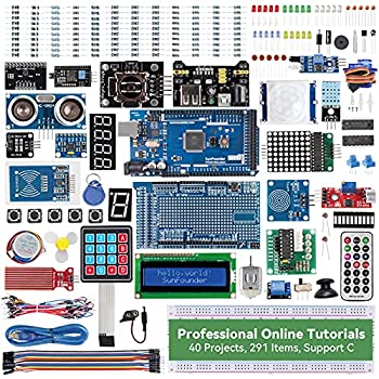 【中古】【輸入品・未使用】SunFounder Mega2560 R3 Project 最も完全なスターターキット Arduino Mega 2560 R3 Mega328 Nano、Mega2560 ボードと40のチュートリアルが含ま