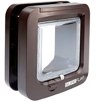 【中古】【インポート品・未当てはめる】SureFlap Microchip Cat Door- Brown by SureFlap