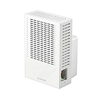 【中古】【輸入品・未使用】エレコム WiFi 無線LAN 中継器 11ac 867+300Mbps 離れ家モード搭載 ハイパワータイプ ホワイト WTC-C1167GC-W