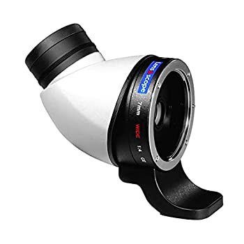 【中古】【輸入品・未使用】Lens2scope Oculaire renvoi noncoude、Grand Champ、7mm幅、Canon EOS、ノワールを注ぎます。