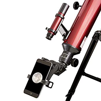 【中古】【輸入品・未使用】Carson Red Planet 50-100x90mm 屈折望遠鏡 ユニバーサルスマートフォンデジスコアダプター付き 天文学用 (RP-400SP)