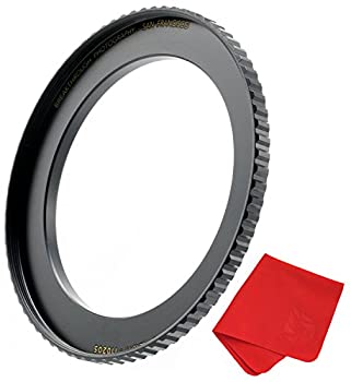 【中古】【輸入品・未使用】Breakthrough Photography 52mm to 77mm Step-Up Lens Adapter Ring For Filters%ｶﾝﾏ% Made Of CNC Machined Brass With Matte Black Electropla