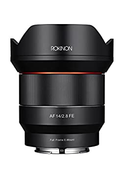 【中古】【インポート品・未当て嵌める】Rokinon 14粍 F2.8 盛りだくさん一こま オートフォーカスレンズ Sony Eマウント用 黒いこと (IO14AF-E)