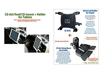 【中古】【輸入品・未使用】Top Mount CDスロット取付型ホルダー CDスロット挿入型マウント しっかり固定可能 約7～8インチタブレット対応 ユニバーサルホルダー（IK-2020） 10,725円