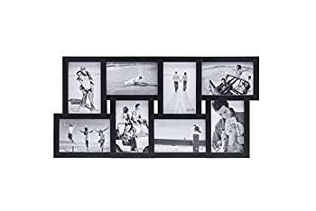 【中古】【輸入品・未使用】Malden 4x6 8-Opening Matted Collage Picture Frame%ｶﾝﾏ% Displays Eight%ｶﾝﾏ% Black [並行輸入品]
