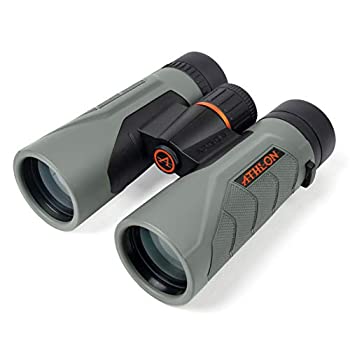 【中古】【輸入品・未使用】Athlon Optics Argos G2 8x42 グレー HD 双眼鏡 大人と子供用 防水 丈夫な双眼鏡 バードウォッチング ハンティング コンサート スポーツ用