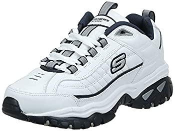 【中古】【輸入品・未使用】Skechers Men's Energy Afterburn Lace-Up Sneaker%ｶﾝﾏ%White/Navy%ｶﾝﾏ%7 M US