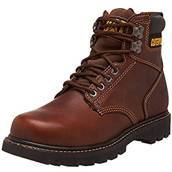 【中古】【輸入品・未使用】[CATERPILLAR] Men's Second Shift 6%ﾀﾞﾌﾞﾙｸｫｰﾃ% Plain Soft Toe Work Boot