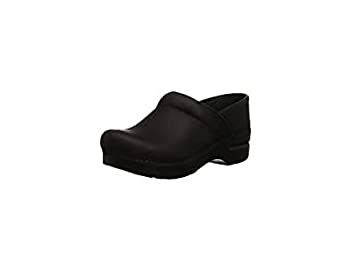 【中古】【インポート品・未当て嵌める】[ダンスコ] Clog Professional Black Oiled 38(24-24.5) その他-靴