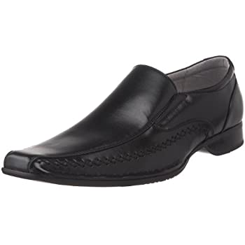 【中古】【輸入品・未使用】Madden Men Trace メンズ ブラック ポリウレタン ローファー [並行輸入品]｜ムジカ＆フェリーチェ店