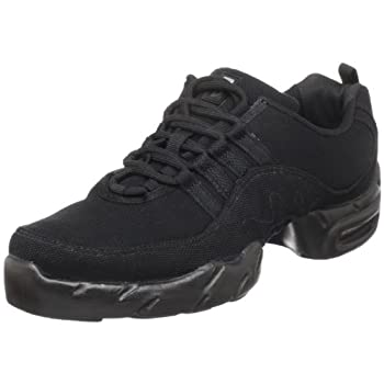 【中古】【インポート品・未当て嵌める】Bloch Women\u0027s Canvas Boost Dance Sneaker S0528L%ｶﾝﾏ% Black%ｶﾝﾏ% 8 M(Medium) US