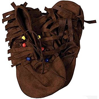 【中古】【輸入品・未使用】[フォーラム ノベルティ]Forum Novelties Child's Native American/Hippie Novelty Moccasins 63922 [並行輸入品]