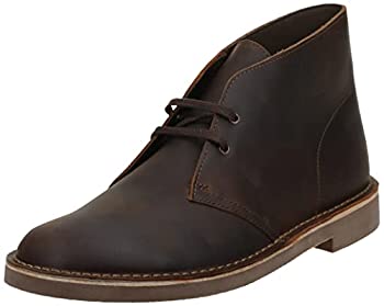 【中古】【インポート品・未当て嵌める】Clarks Men\u0027s Bushacre 2 Chukka Boot%ｶﾝﾏ%Dark Brown%ｶﾝﾏ%10.5 M US