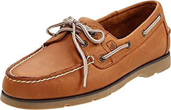 【中古】【インポート品・未当て嵌める】Sperry Men\u0027s Leeward Boat Shoe%ｶﾝﾏ%Sahara%ｶﾝﾏ%10 M US