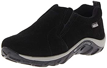 【中古】【インポート品・未当て嵌める】Merrell ジャングルモック フロスティ 雨合羽 スリップオンシューズ (赤ちゃん/小さな赤ちゃん/大きな赤ちゃん)%ｶﾝﾏ% 黒いこと%ｶﾝﾏ% 7 Big Kid