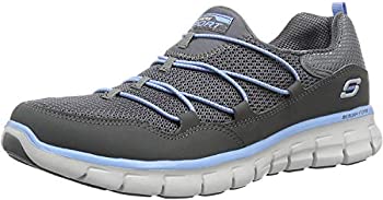 【中古】【輸入品・未使用】Skechers Sport レディース Loving Life メモリーフォーム ファッションスニーカー%カンマ% チャコール/ブルー%カンマ% 9|ムジカ&フェリーチェ店