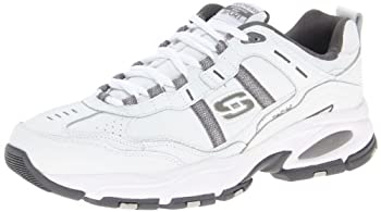 【中古】【輸入品・未使用】Skechers Sport Men's Vigor 2.0 Serpentine Oxford%ｶﾝﾏ%White/Charcoal%ｶﾝﾏ%8.5 2E US