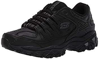 【中古】【インポート品・未当て嵌める】Skechers Sport Men\u0027s Fit Reprint Oxford%ｶﾝﾏ%Black%ｶﾝﾏ%10 M US